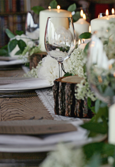 West Acre lodge wedding set up