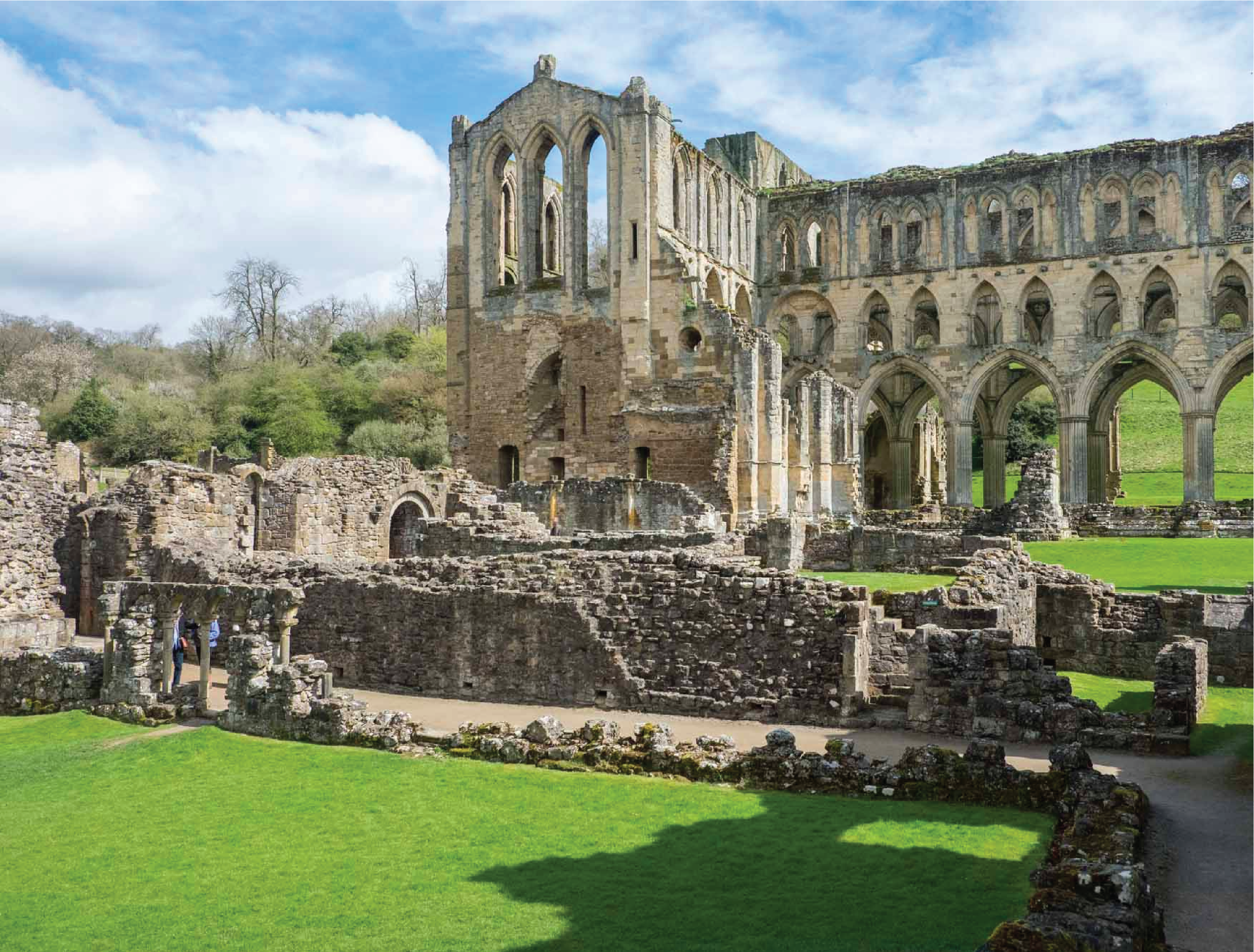 rievaulx terrace and abbey ruin